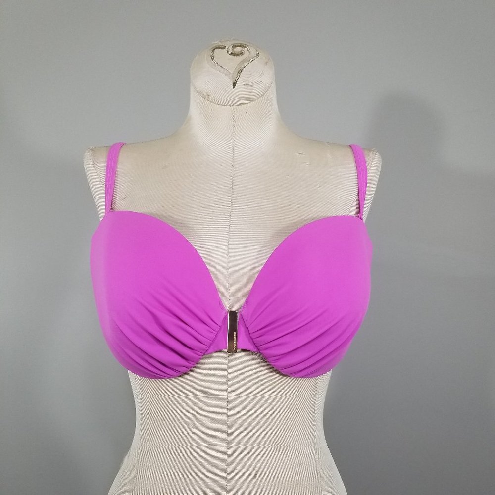 VTG Victoria's Secret Sample Swim Top Push Up Y2K Pink 29"